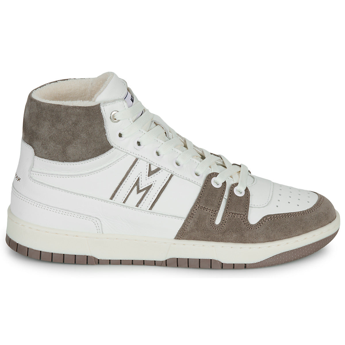 Sneakers Uomo Mercer Amsterdam  The Brooklyn High M Vintage  Bianco