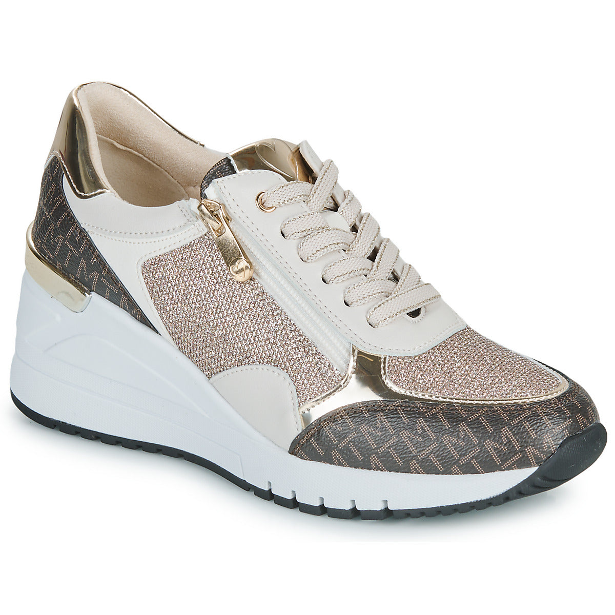 Sneakers basse Donna Marco Tozzi  SKIPA  Beige