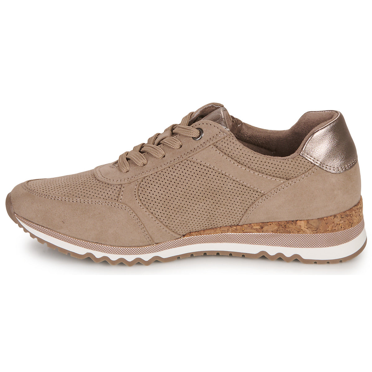 Sneakers basse Donna Marco Tozzi  ICOM  Beige