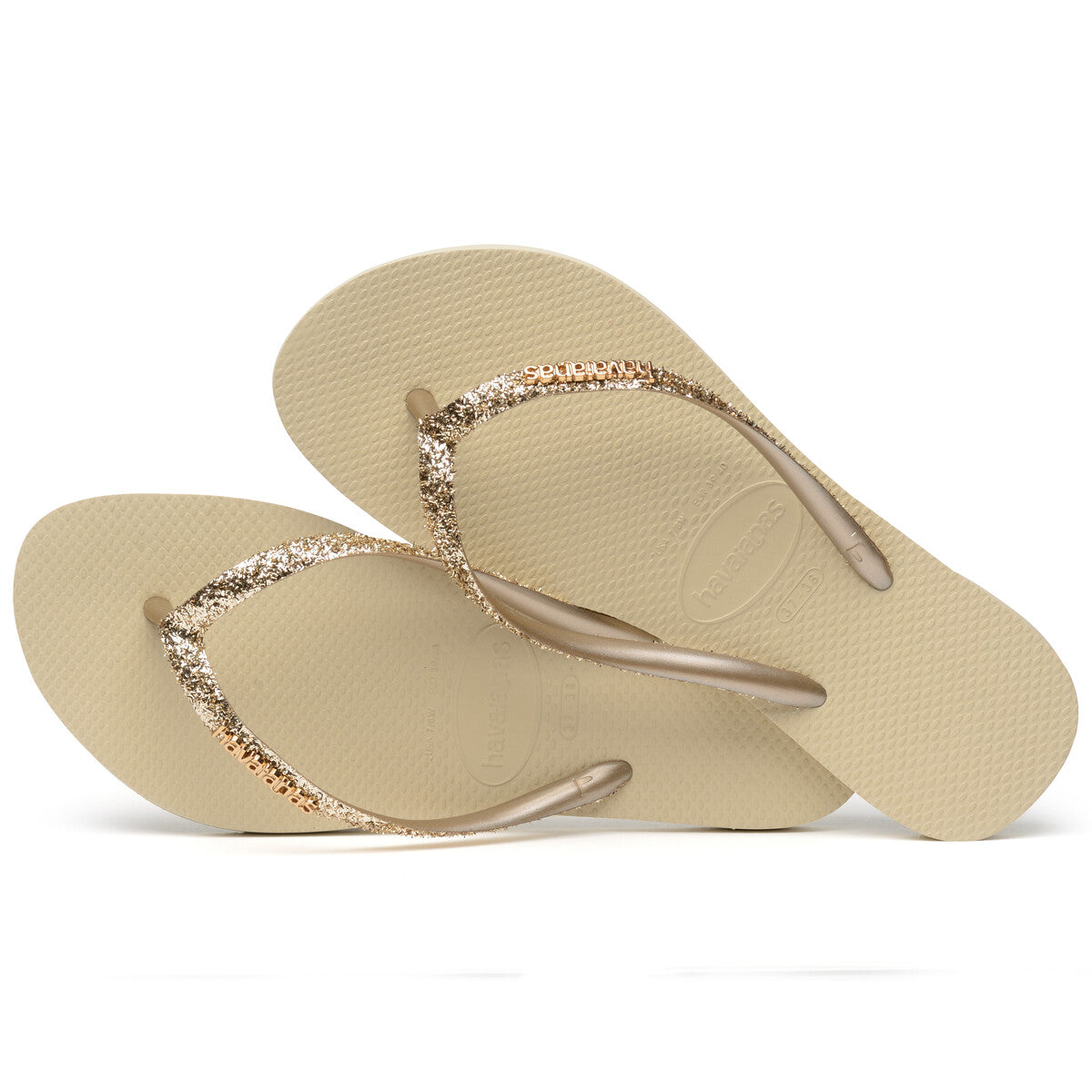 Infradito Donna Havaianas  SLIM GLITTER II  Oro