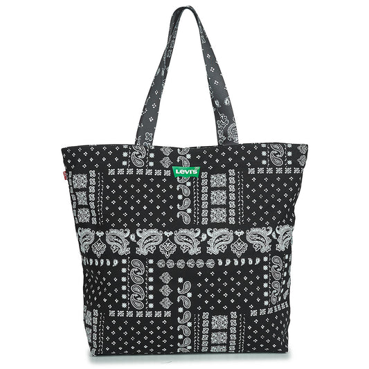 Borsa a spalla Donna Levis  GRAPHIC MARKET TOTE  Nero