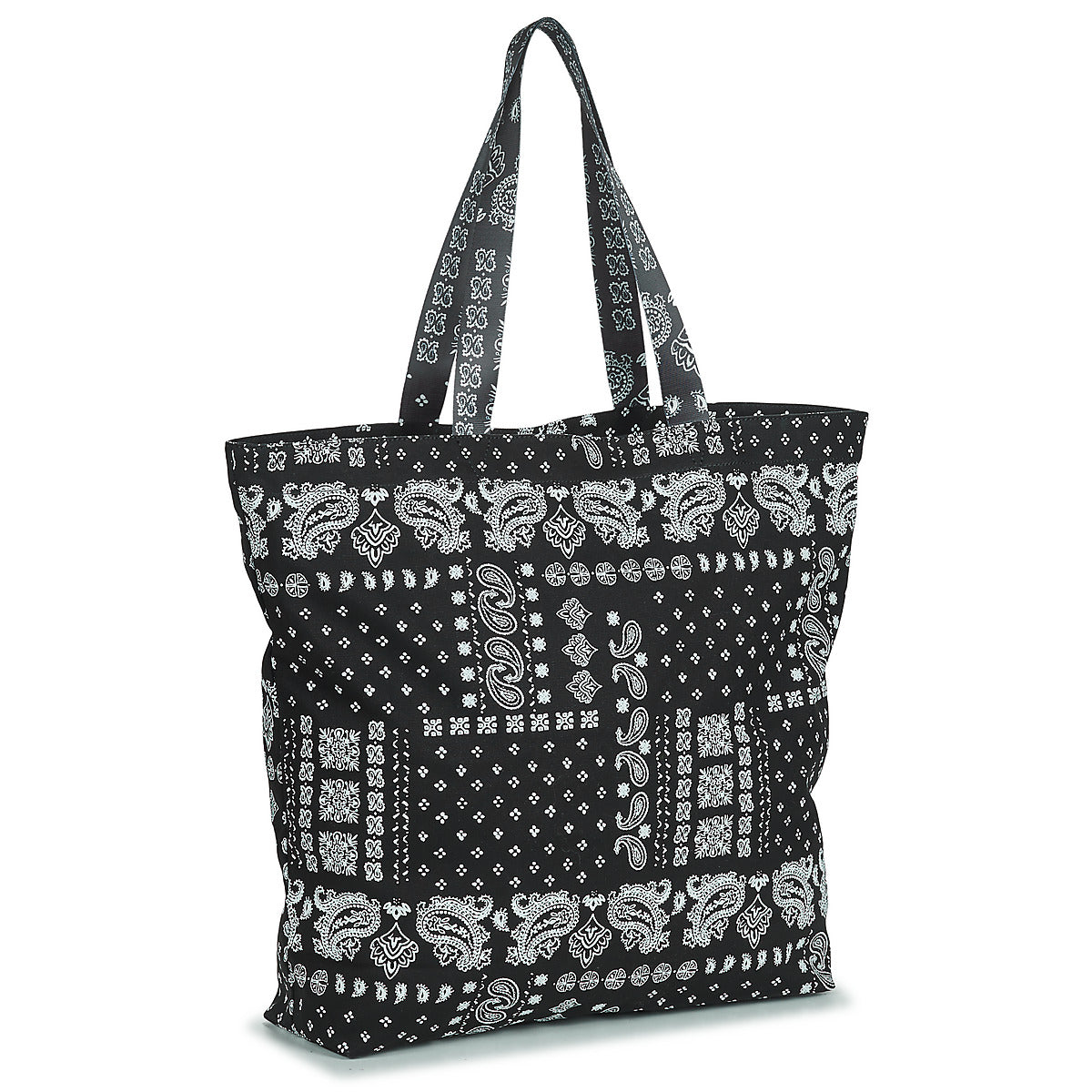 Borsa a spalla Donna Levis  GRAPHIC MARKET TOTE  Nero