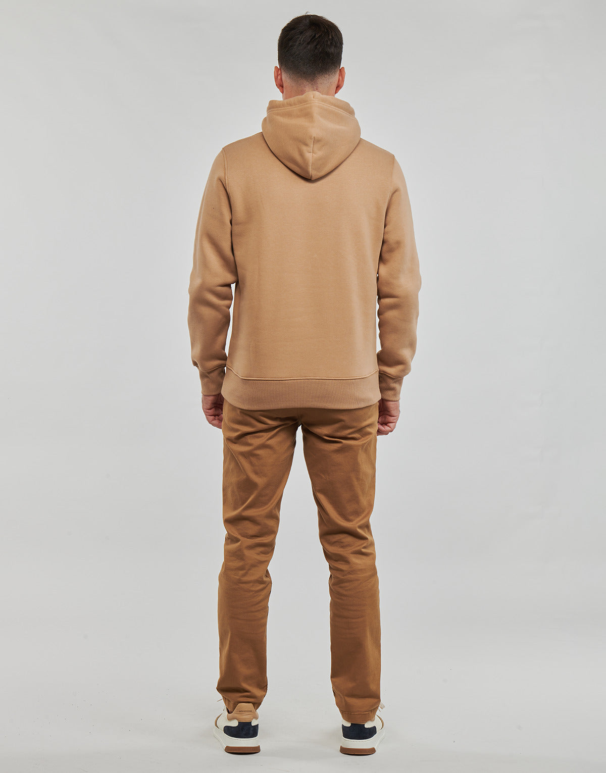 Felpa Uomo Gant REG SHIELD HOODIE Beige