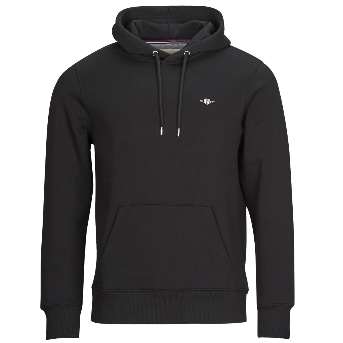 Felpa Uomo Gant REG SHIELD HOODIE Nero