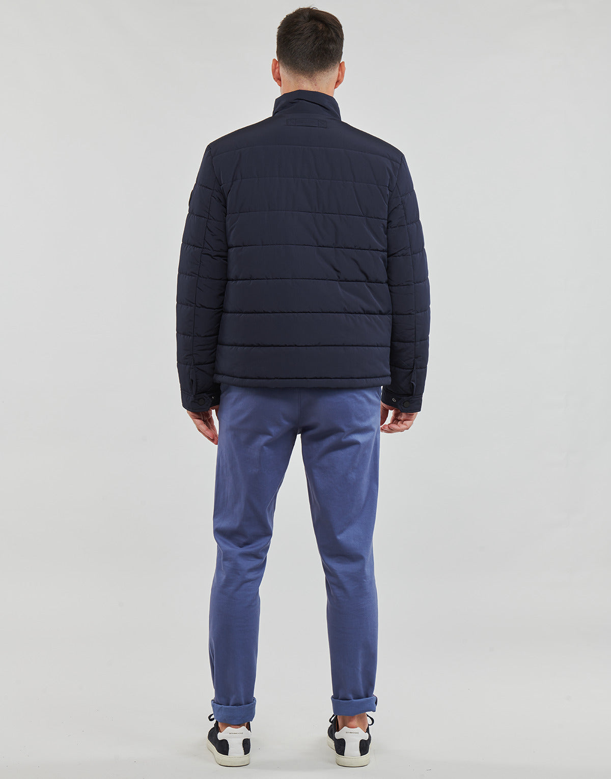 Giubbotto Uomo Gant CHANNEL QUILTED JACKET Marine