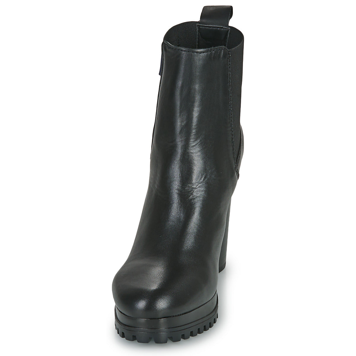 Stivaletti Donna Tommy Jeans  Essentials High Heel Boot  Nero