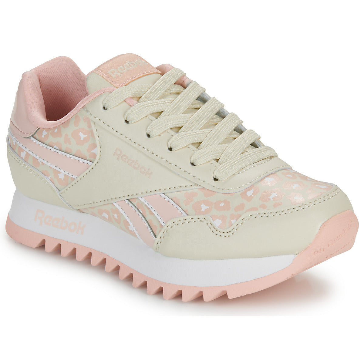 Scarpe bambini ragazza Reebok Classic REEBOK ROYAL CL JOG PLATFORM Beige