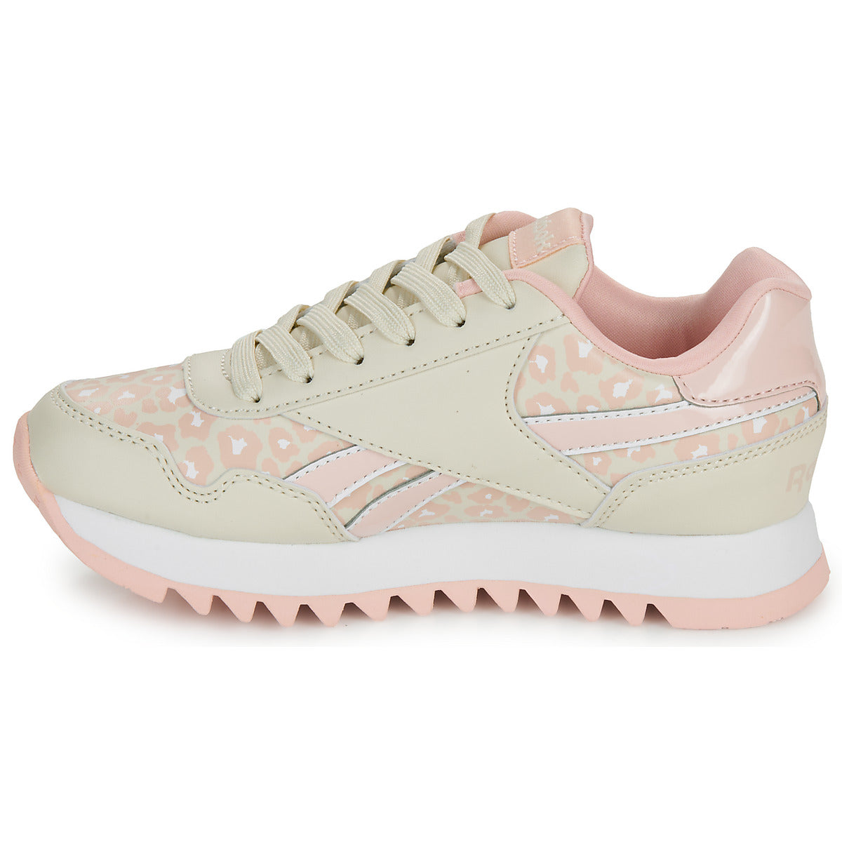 Scarpe bambini ragazza Reebok Classic REEBOK ROYAL CL JOG PLATFORM Beige