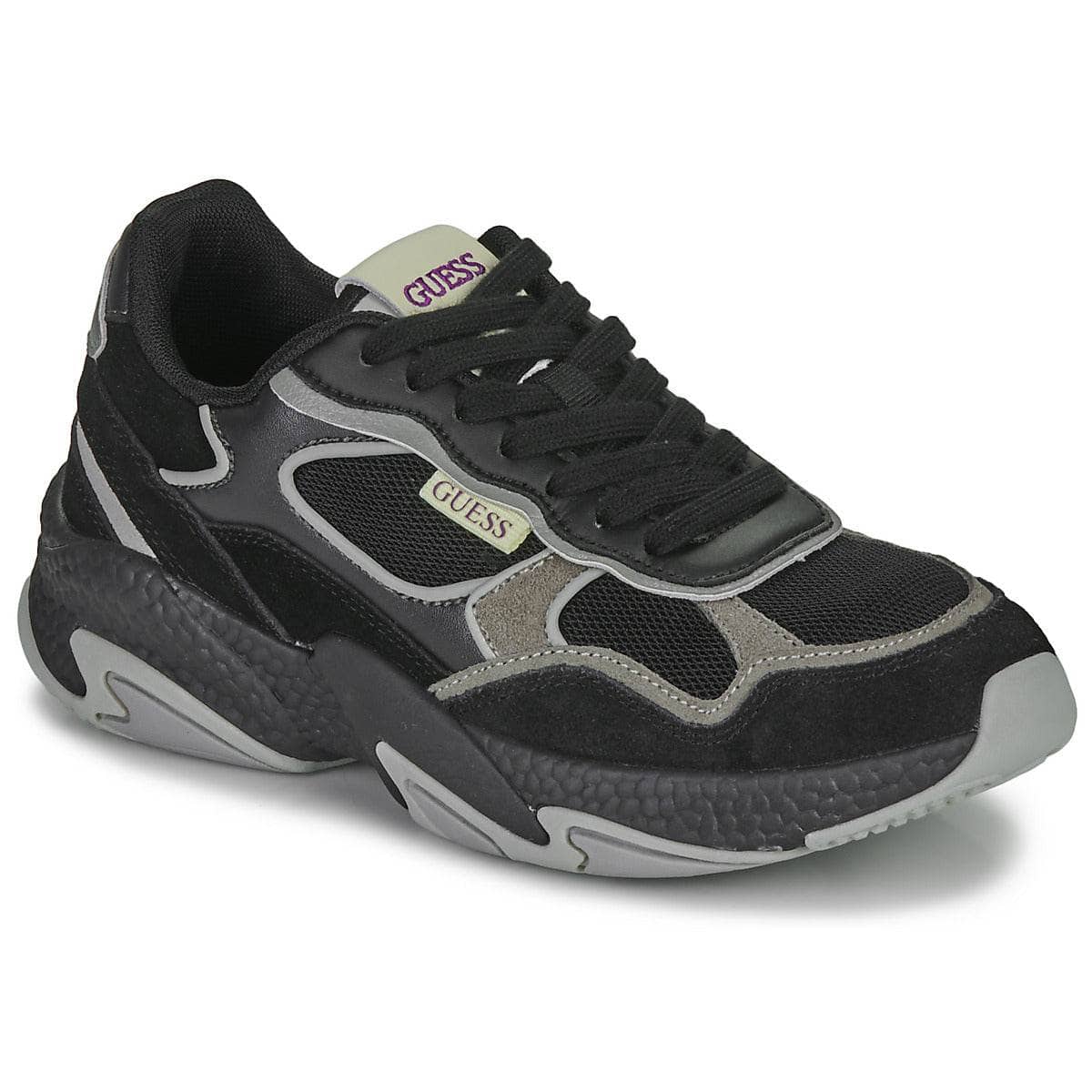 Sneakers basse Donna Guess NASLA Nero