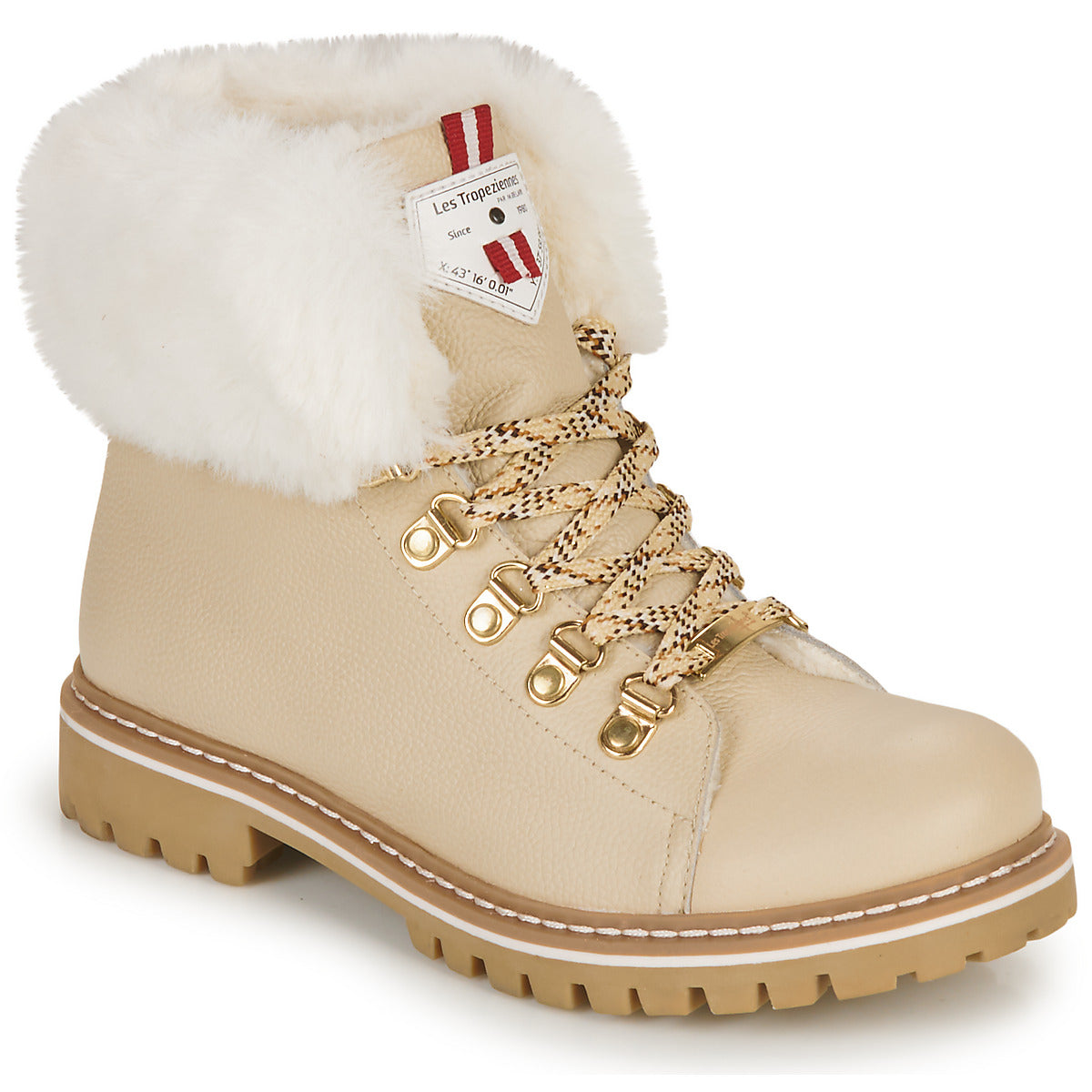Stivaletti Donna Les Tropeziennes par M.Belarbi  LACEN  Beige