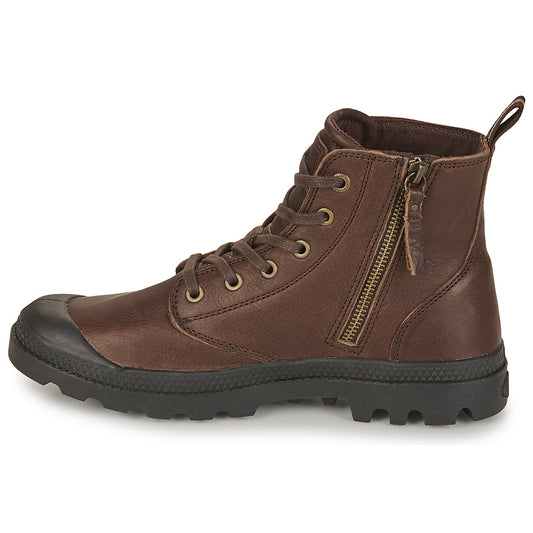 Stivaletti Uomo Palladium  PAMPA ZIP LTH ESS  Marrone