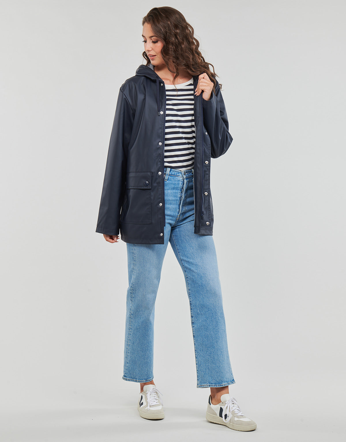 Parka Donna Petit Bateau  LAIGA  Marine