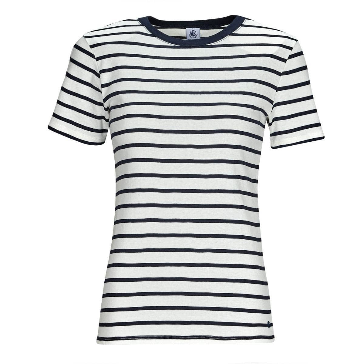 T-shirt Donna Petit Bateau MC COL ROND Multicolore