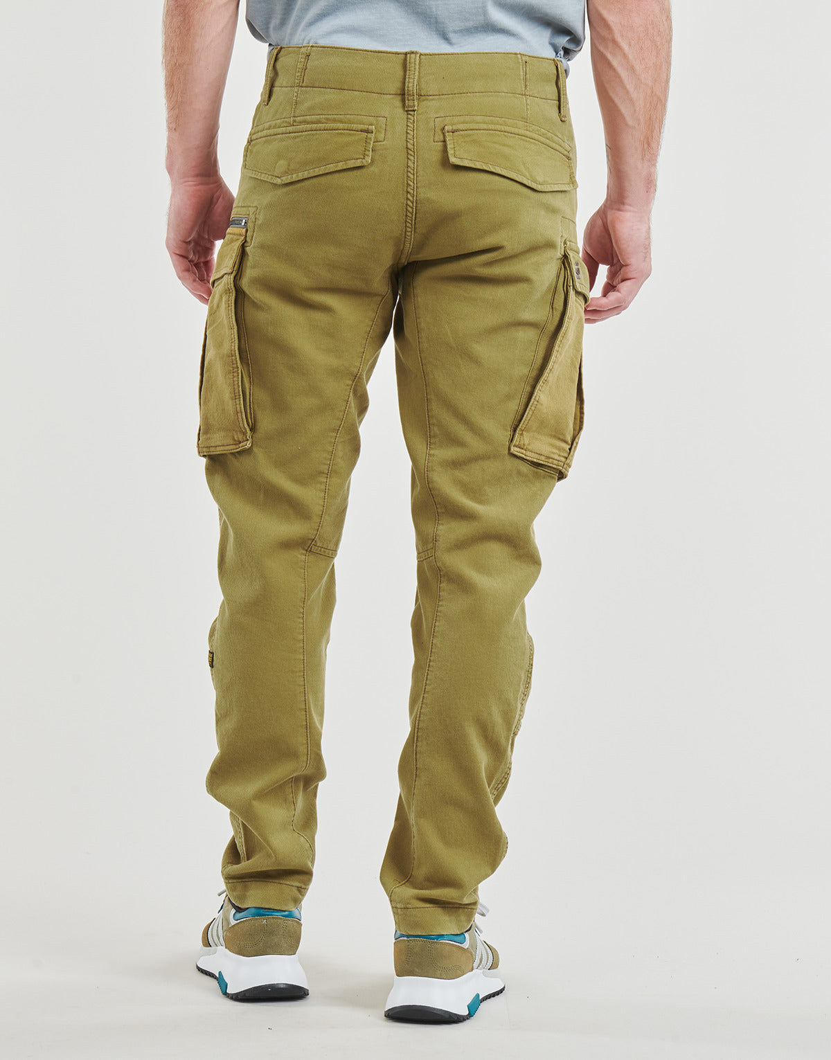 Pantalone Cargo Uomo G-Star Raw  ROVIC ZIP 3D REGULAR TAPERED  Kaki