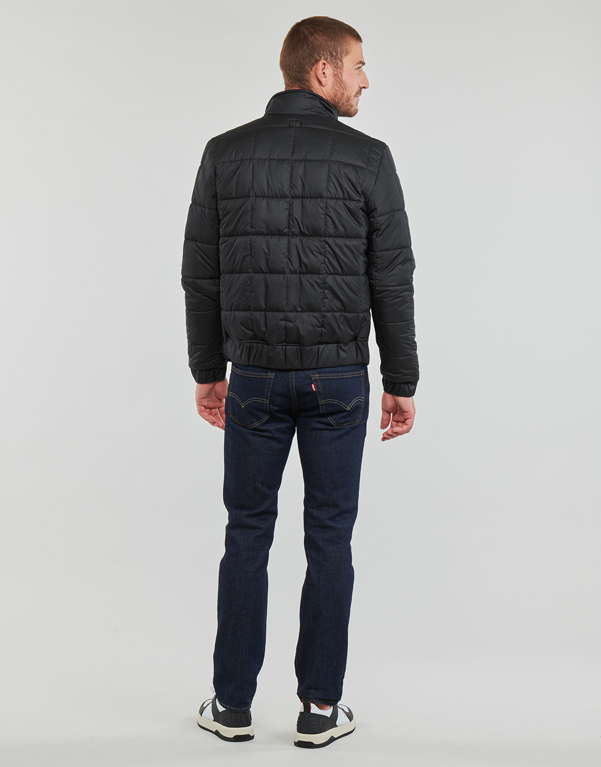 Piumino Uomo G-Star Raw MEEFIC QUILTED JKT Nero
