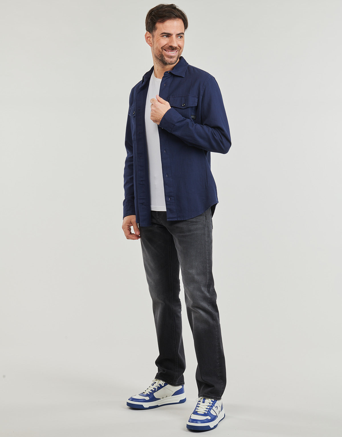 Jeans Uomo G-Star Raw MOSA STRAIGHT Nero