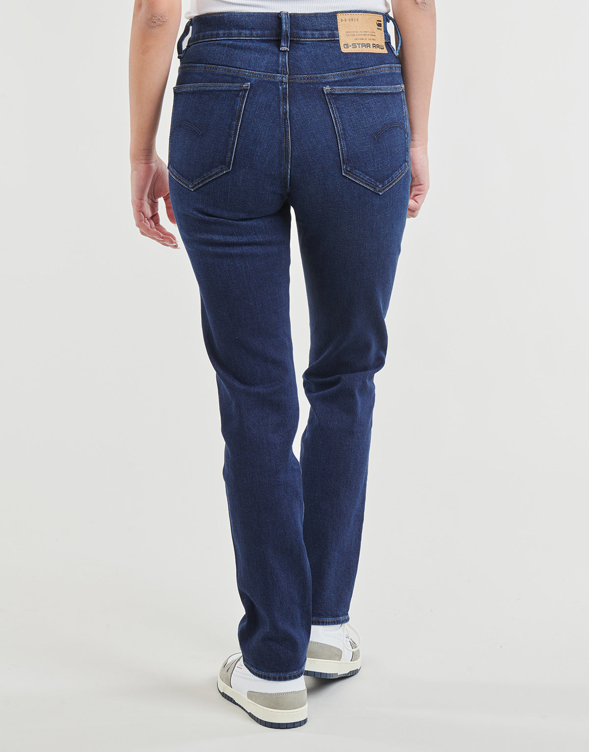 Jeans Donna G-Star Raw  ACE 2.0 SLIM STRAIGHT WMN  Blu