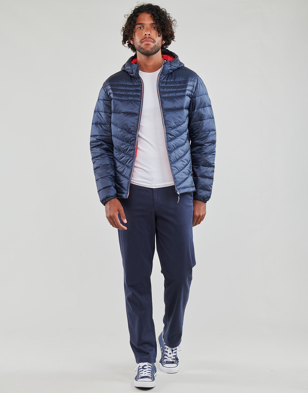 Pantalone Chino Uomo Jack & Jones JPSTKANE JJBOWIE SA Marine