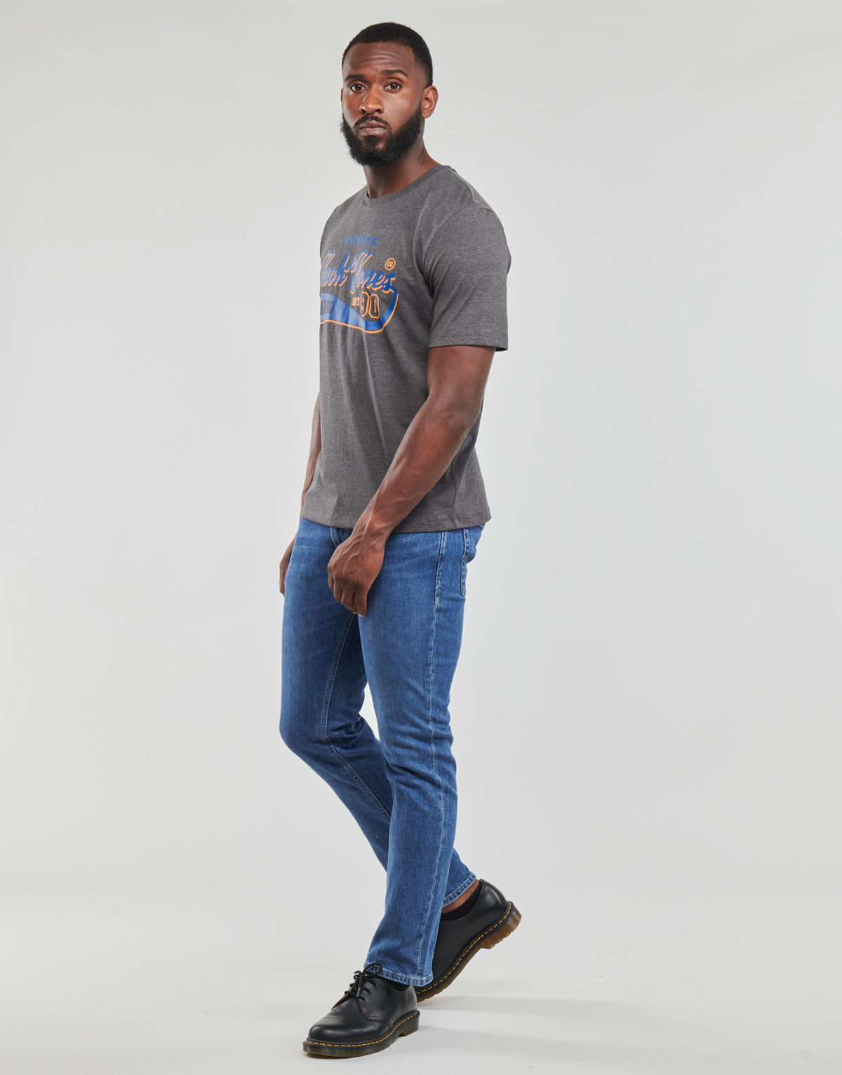 Jeans Uomo Jack & Jones  JJICLARK JJORIGINAL AM 379  Blu