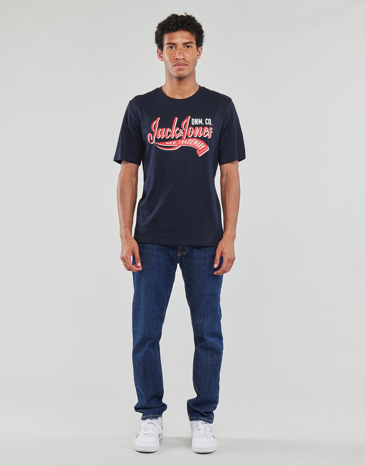 Jeans Uomo Jack & Jones JJICLARK JJORIGINAL AM 380 Blu