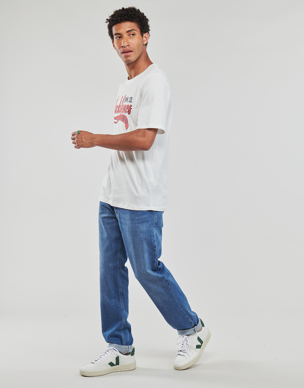 Jeans Uomo Jack & Jones  JJIMIKE JJORIIGINAL AM 385  Blu