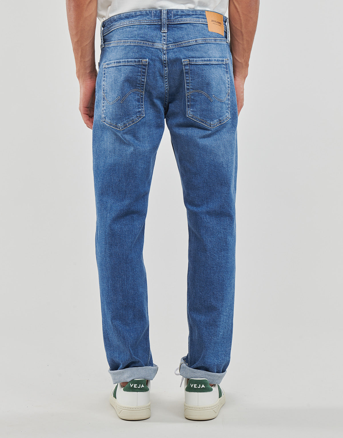 Jeans Uomo Jack & Jones  JJIMIKE JJORIIGINAL AM 385  Blu