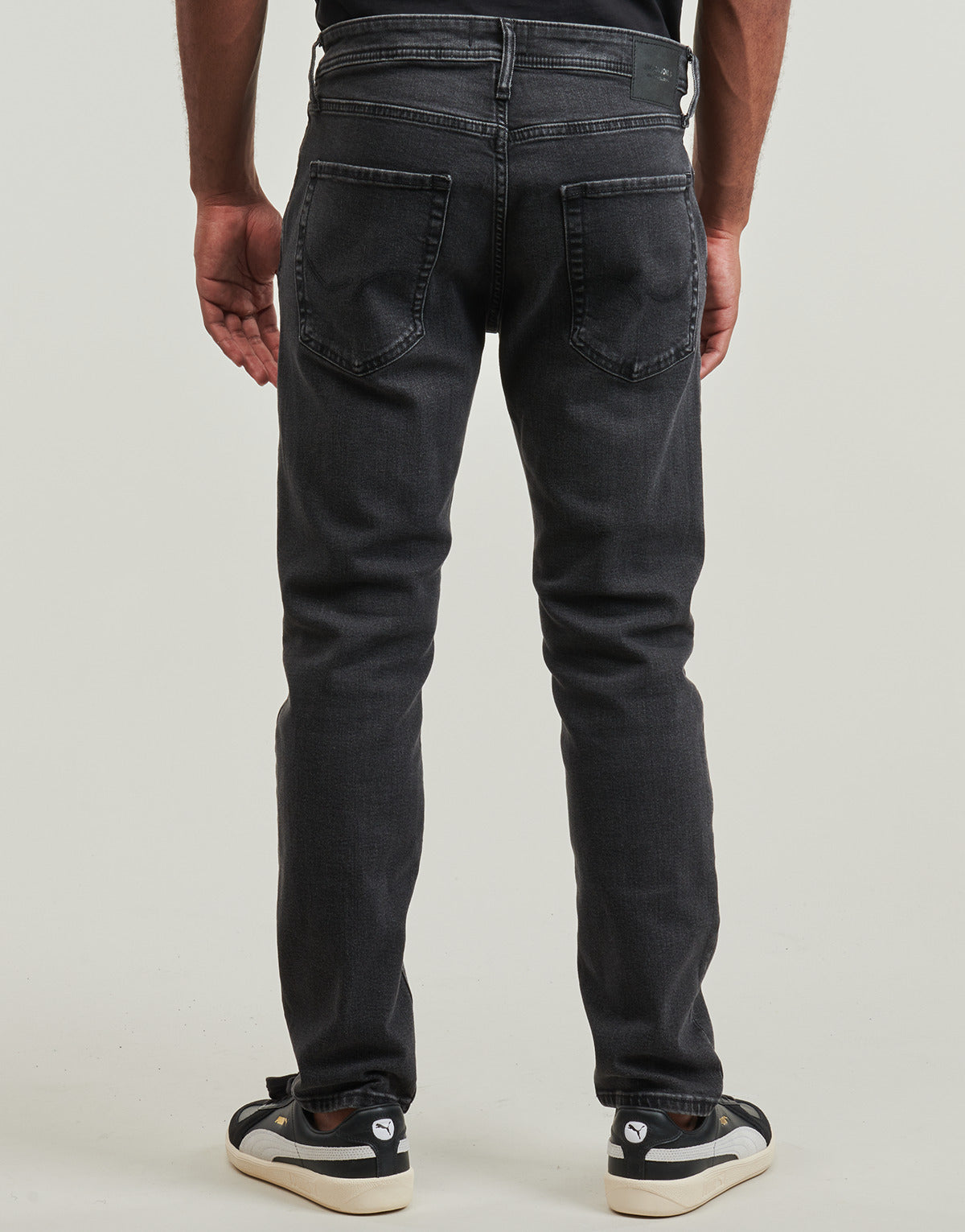 Jeans Uomo Jack & Jones  JJIMIKE JJORIIGINAL AM 389  Nero