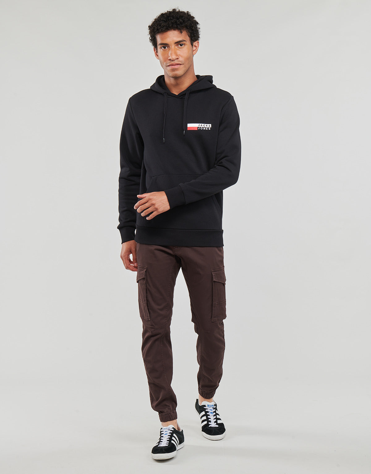 Pantalone Cargo Uomo Jack & Jones JPSTPAUL JJFLAKE AKM Marrone