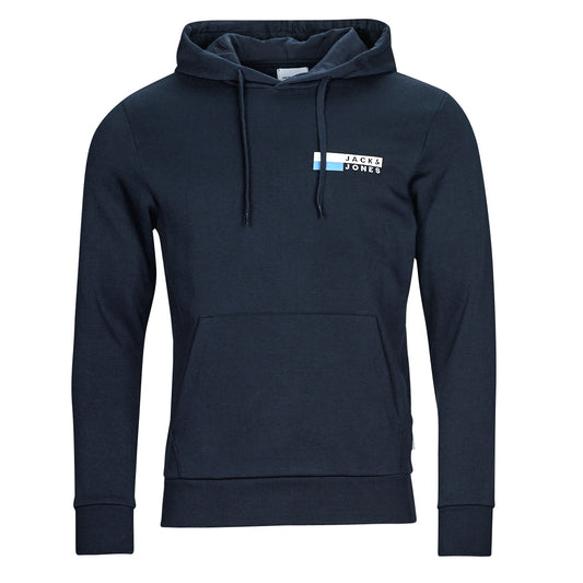 Felpa Uomo Jack & Jones  JJECORP LOGO SWEAT HOOD PLAY  Marine