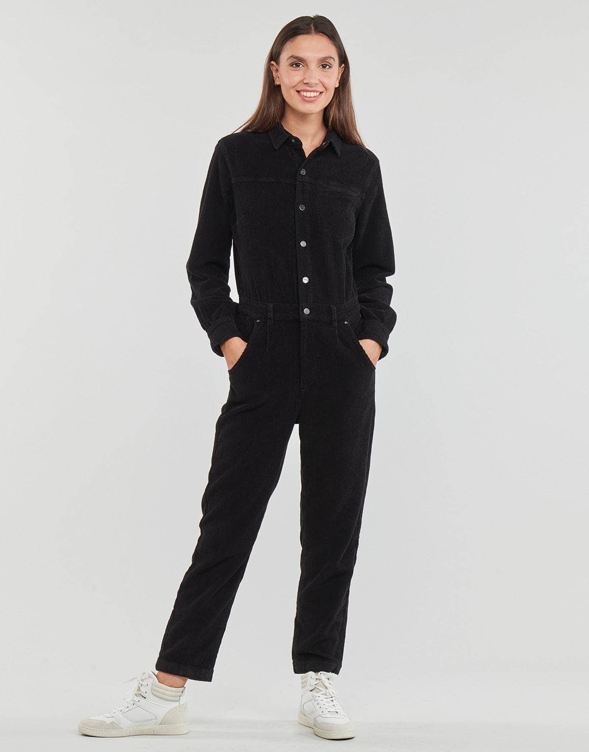 Tute / Jumpsuit Donna Freeman T.Porter LESLY VELUTO Nero