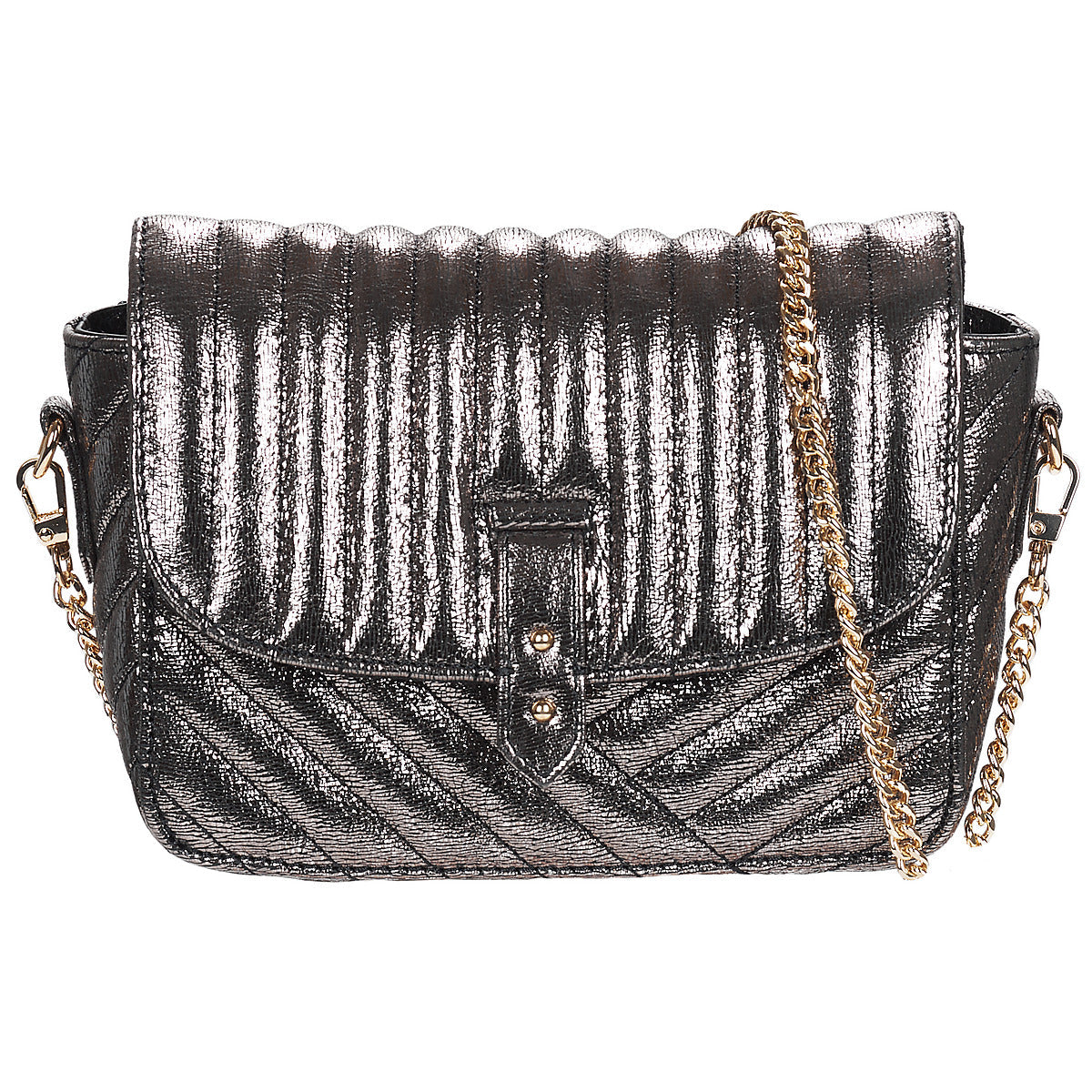 Borsa a tracolla Donna Petite Mendigote SERVANE Grigio