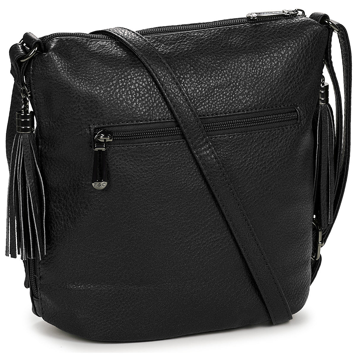 Borsa a tracolla Donna Nanucci 5623 Nero