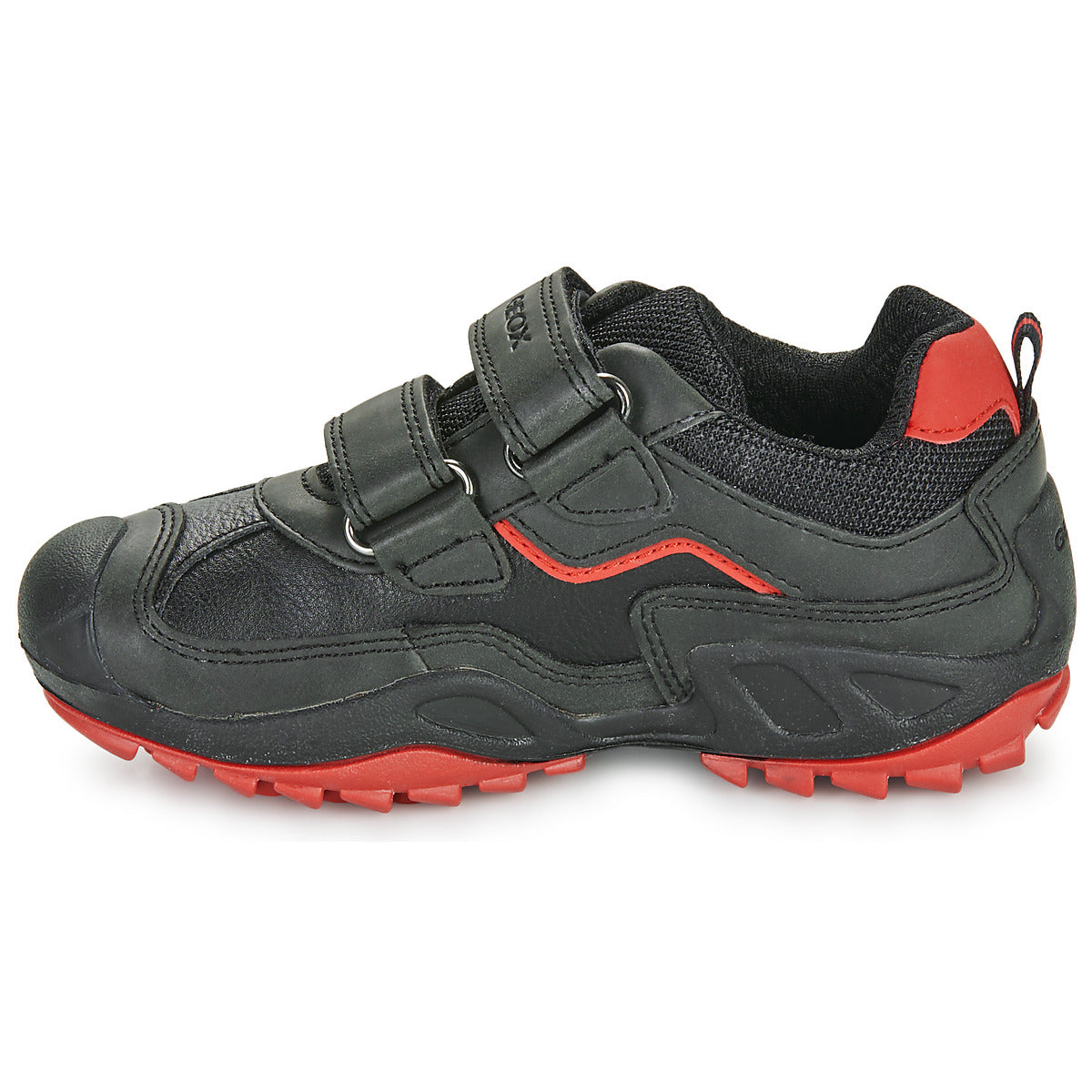 Scarpe bambini ragazzo Geox  J N.SAVAGE B. A  Nero