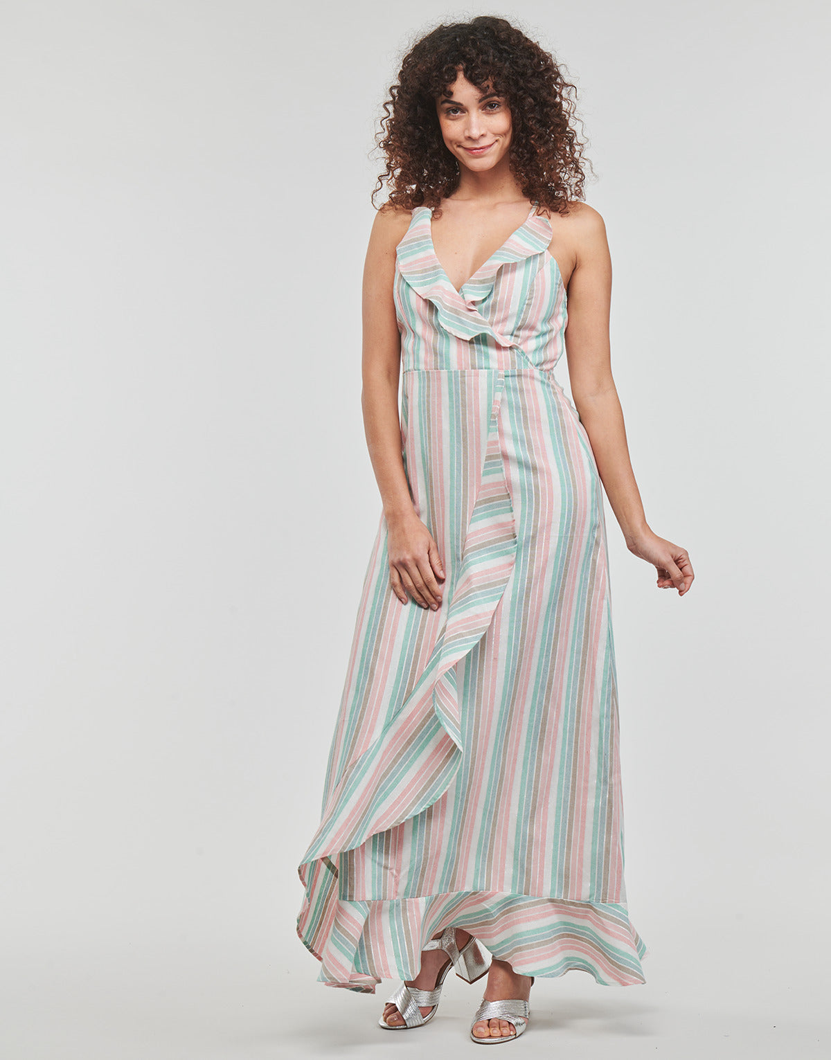 Abito lungo Donna Molly Bracken CLEMENCE Rosa