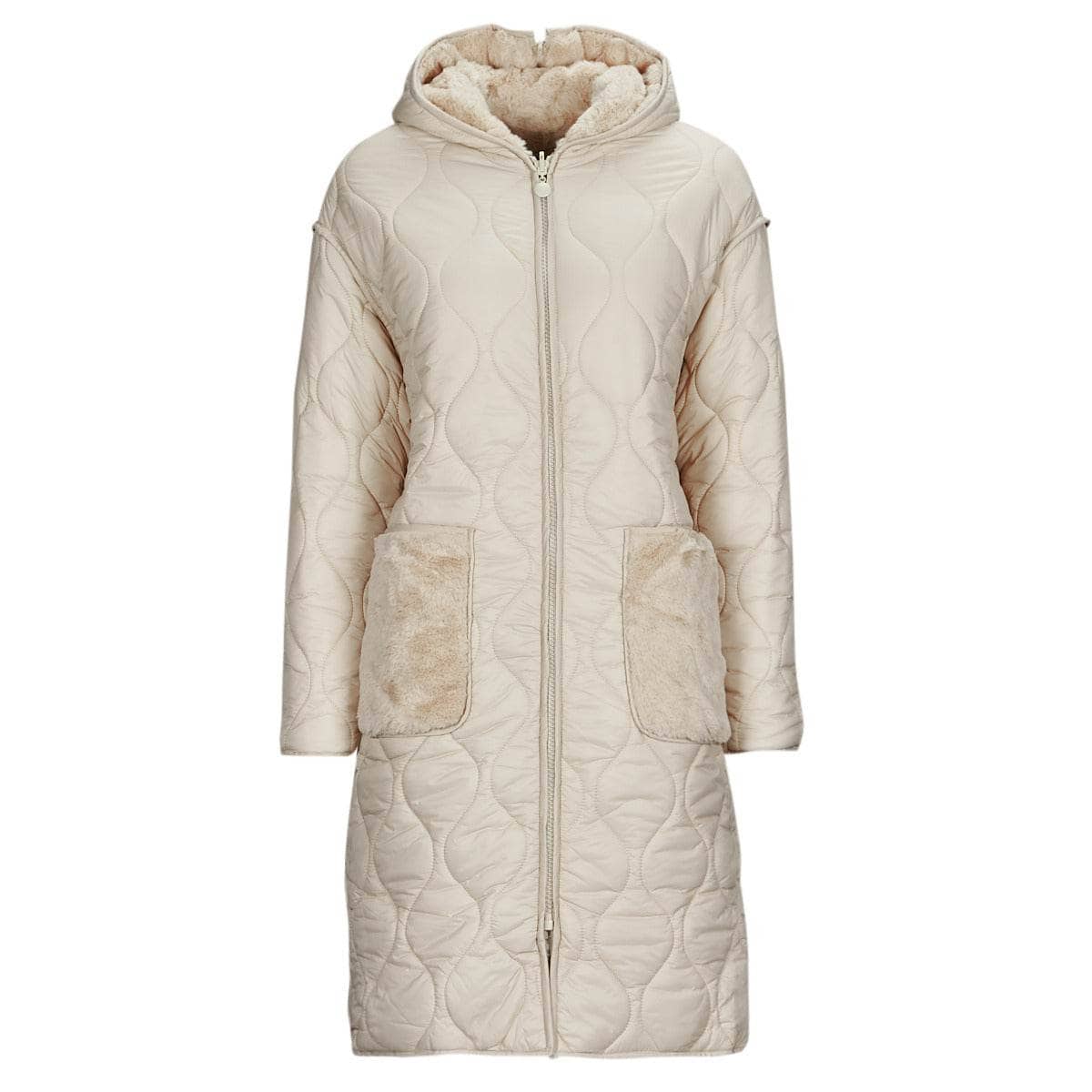 Mantella Donna Derhy FAUSTINE PARKA Beige