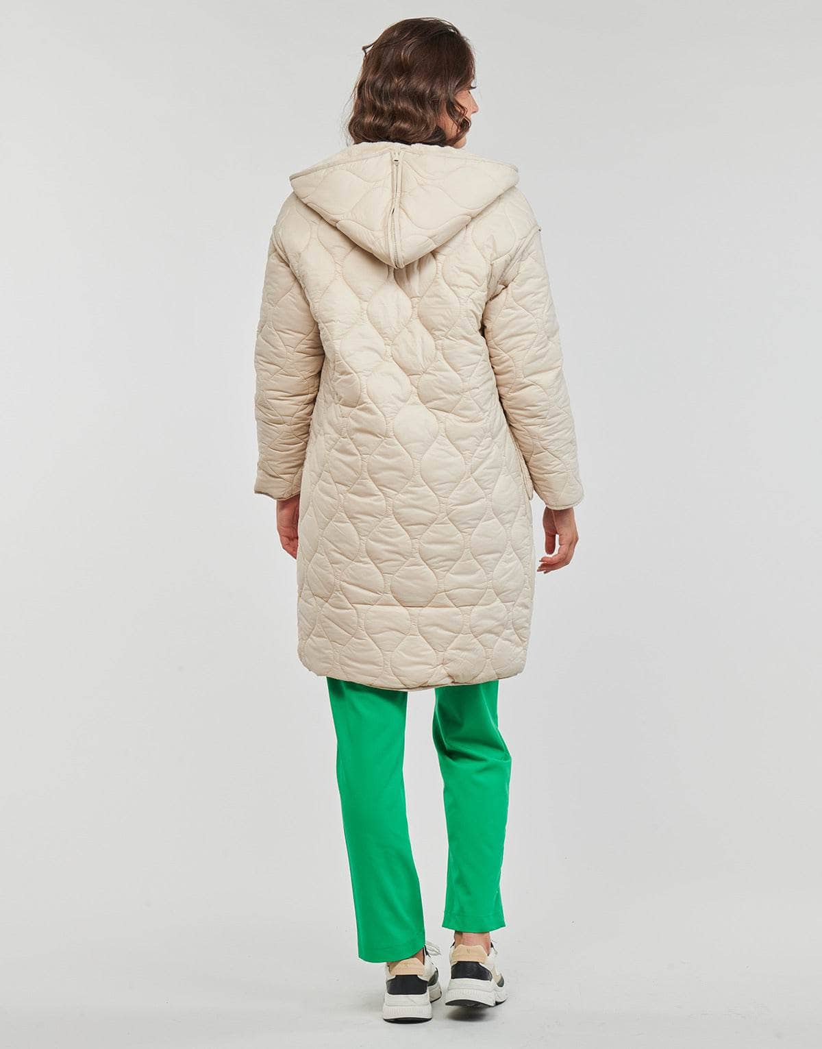 Mantella Donna Derhy FAUSTINE PARKA Beige