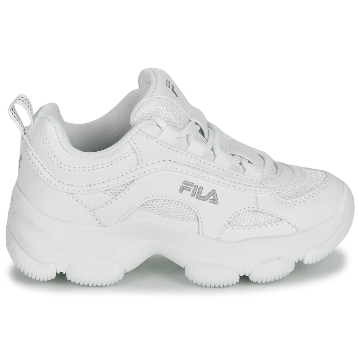 Scarpe bambini ragazza Fila  STRADA REAMSTER KIDS  Bianco