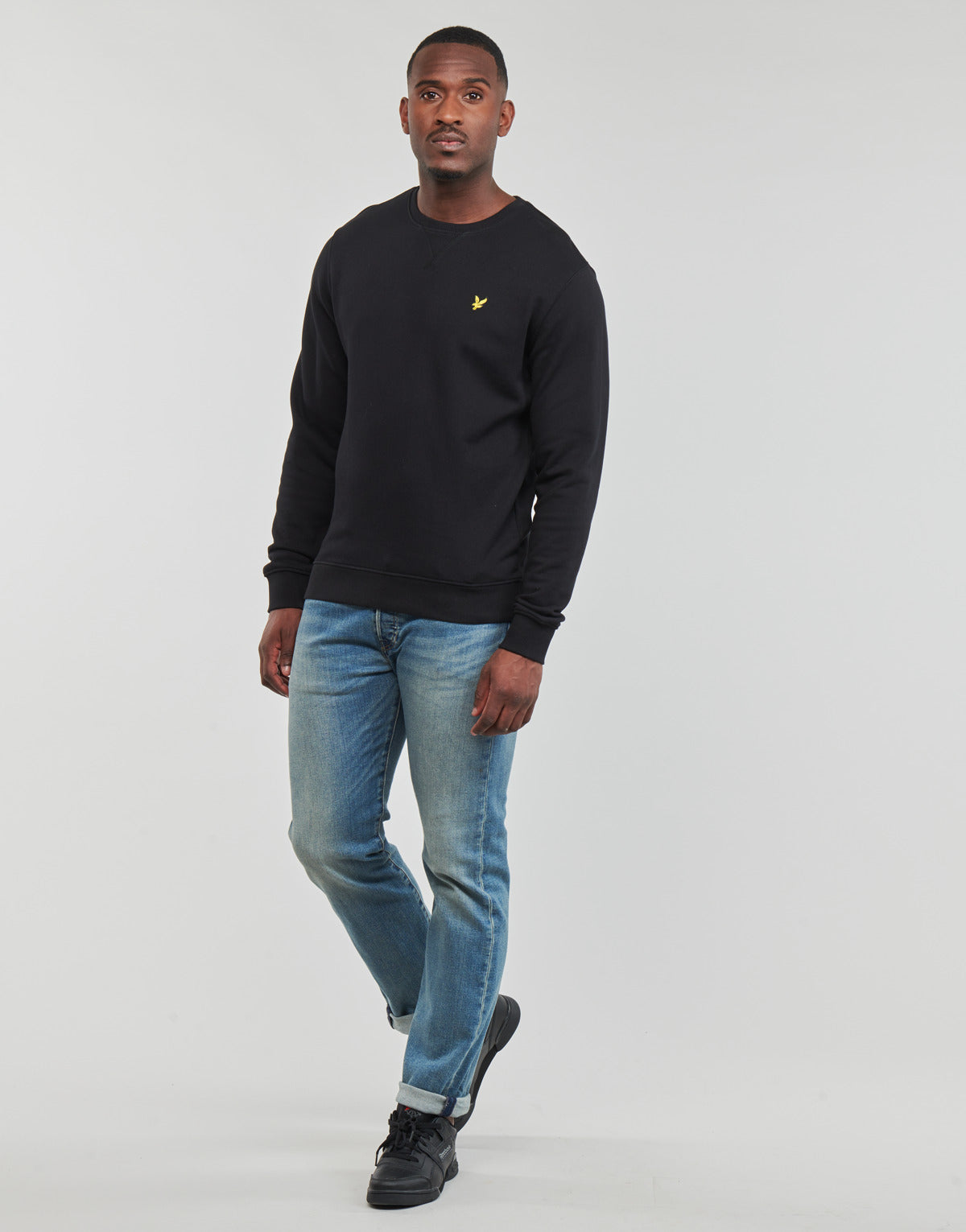 Felpa Uomo Lyle & Scott  ML424VOG  Nero