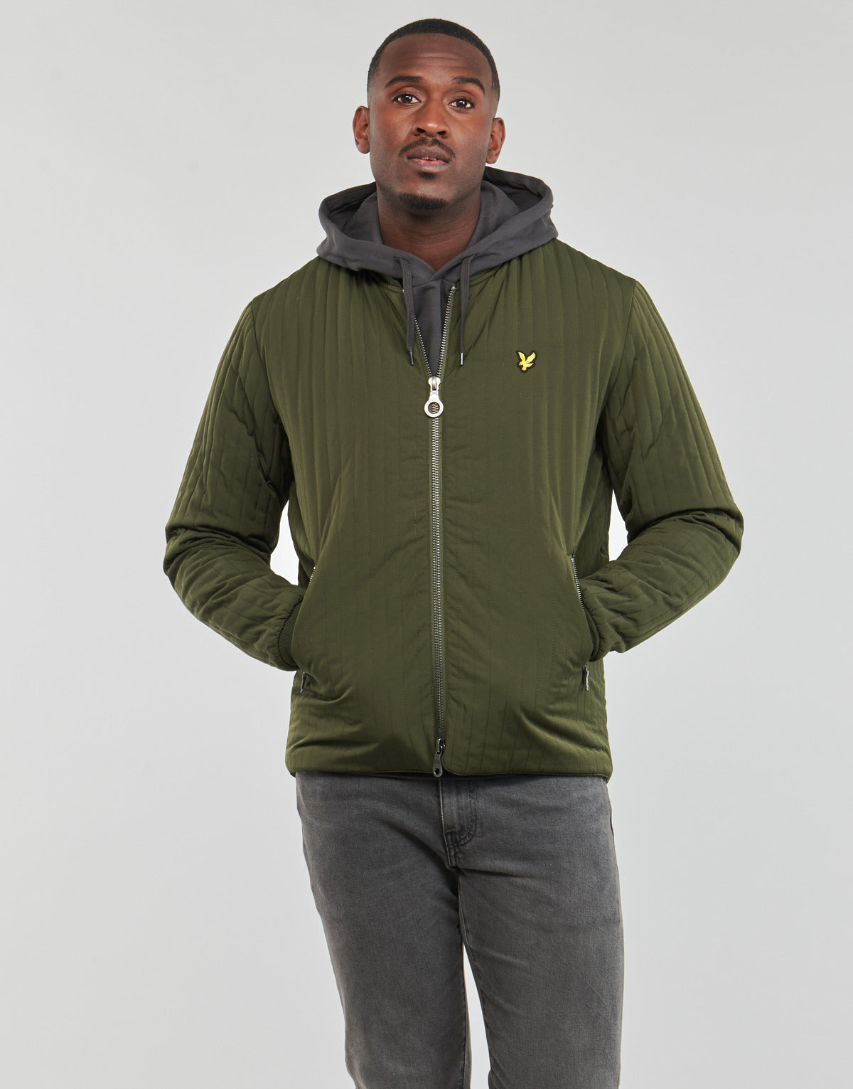 Giubbotto Uomo Lyle & Scott  JK1902V  Kaki