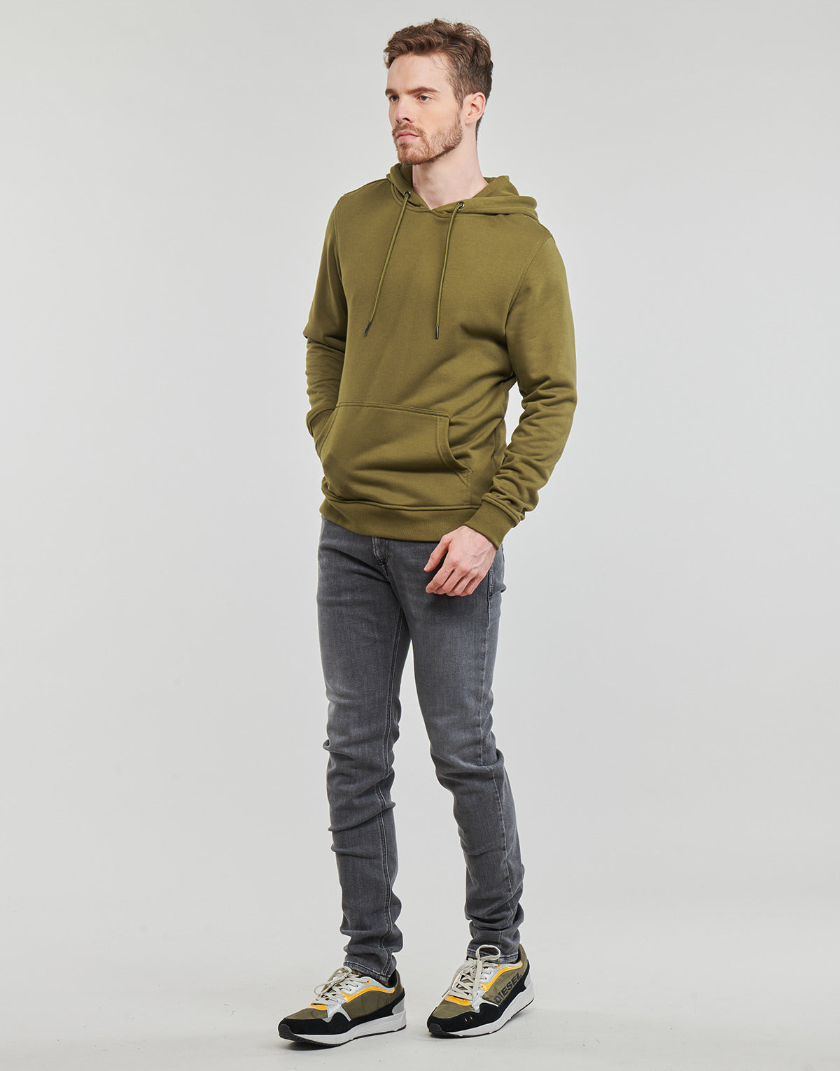 Jeans skynny Uomo Diesel  1979 SLEENKER  Grigio