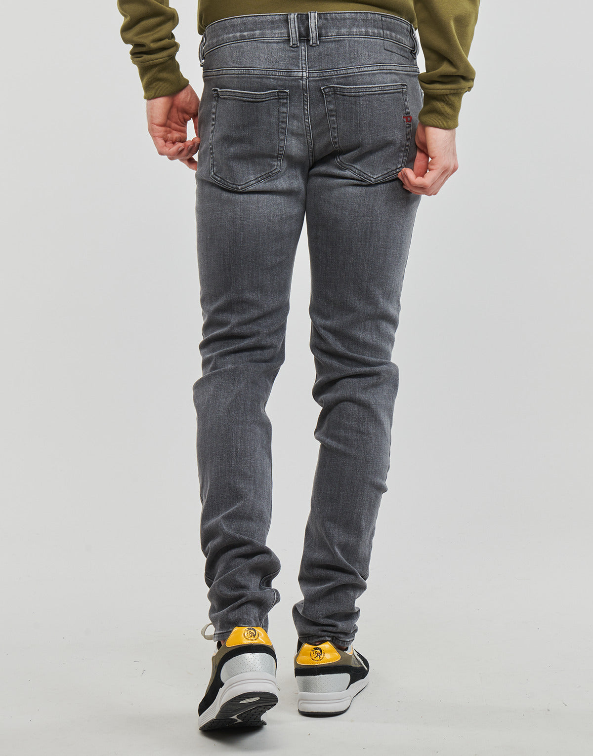 Jeans skynny Uomo Diesel  1979 SLEENKER  Grigio