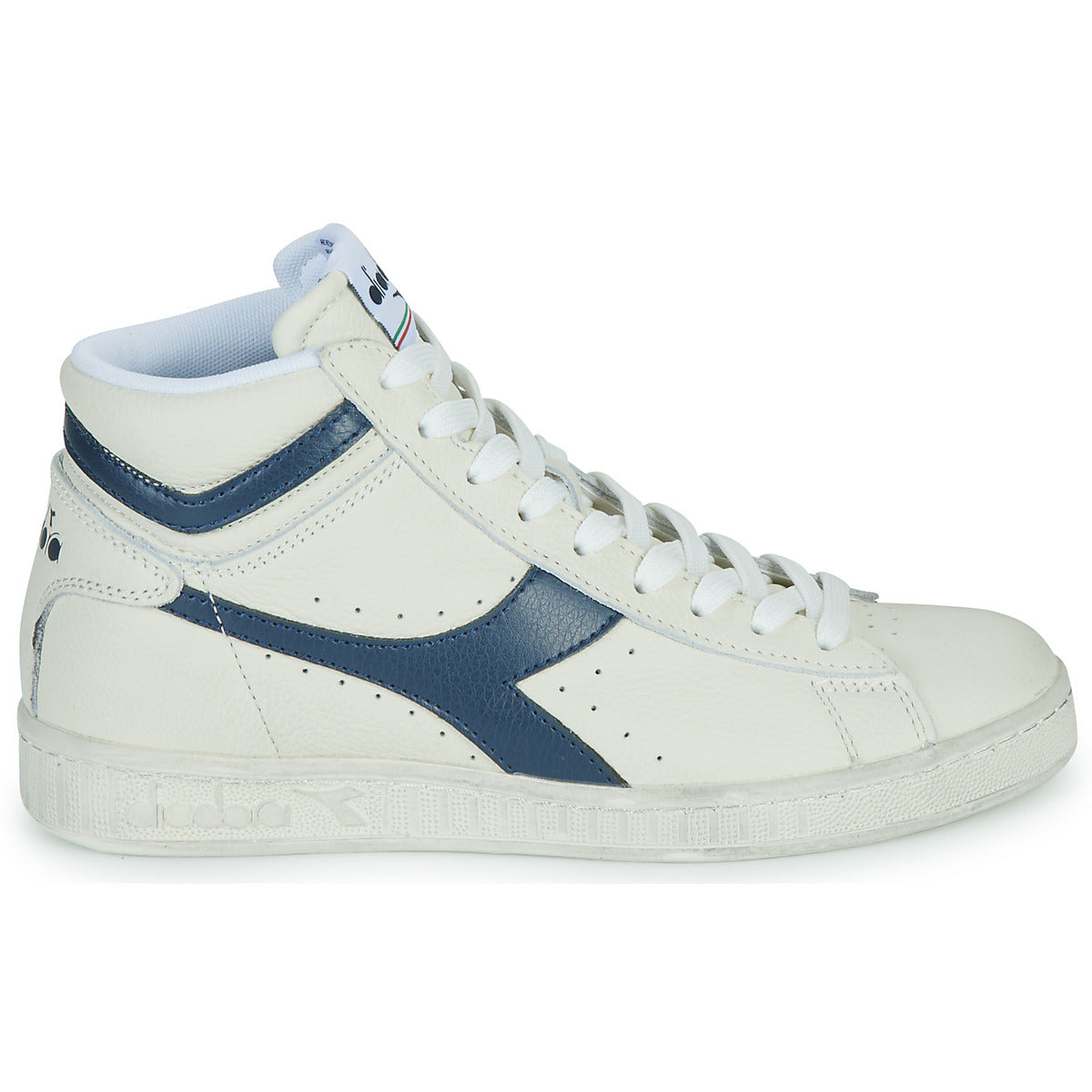 Sneakers alte Uomo Diadora  GAME L HIGH WAXED  Bianco