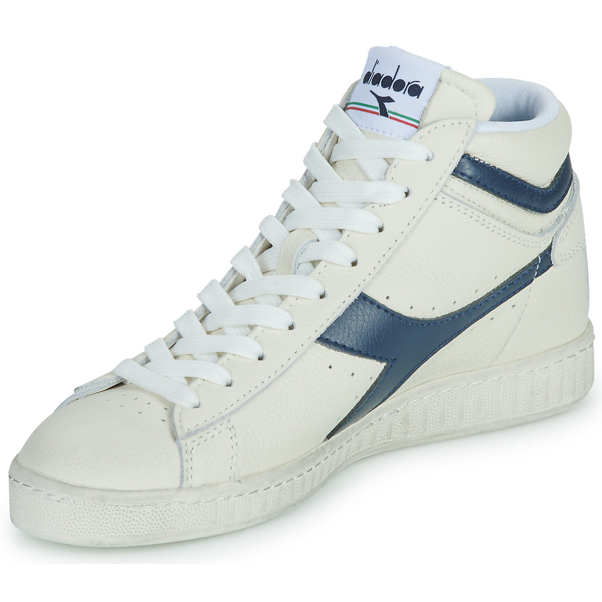 Sneakers alte Uomo Diadora  GAME L HIGH WAXED  Bianco