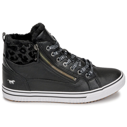 Sneakers alte Donna Mustang  1365603  Nero