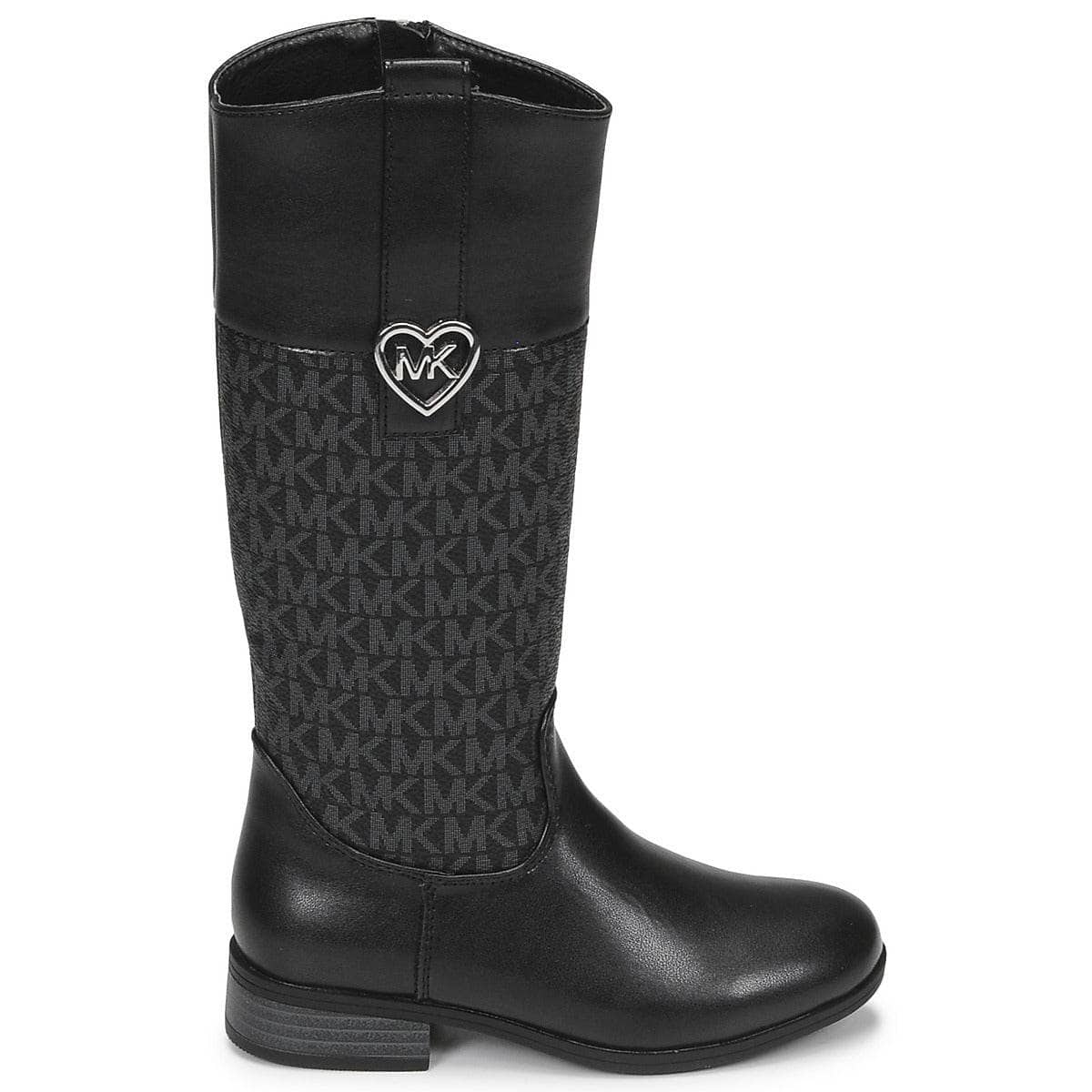 Stivali bambini ragazza MICHAEL Michael Kors FINLEY HEART Nero