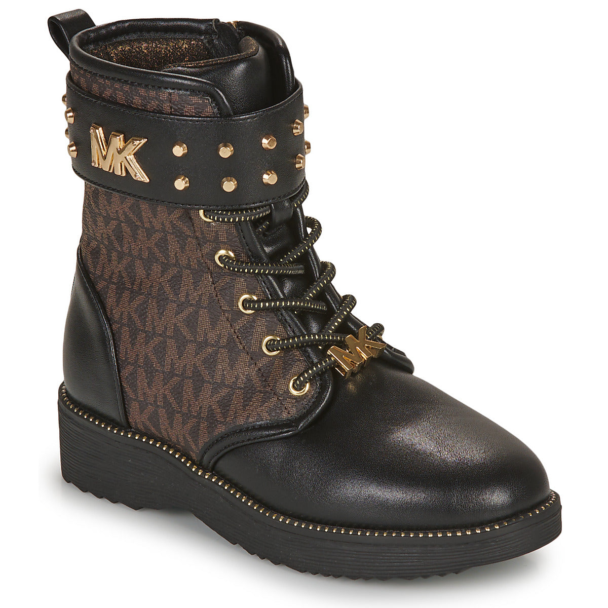 Stivaletti bambini ragazza MICHAEL Michael Kors HASKELL STUDS Nero
