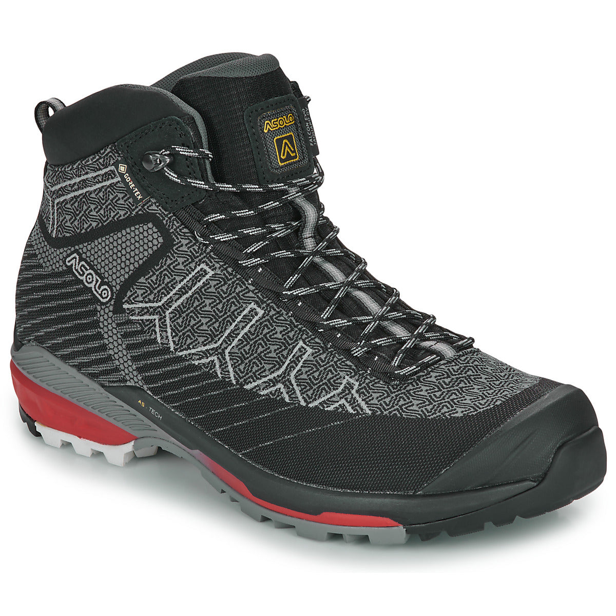 Scarpe da trekking Uomo Asolo  FALCON EVO JAQUARD  Nero