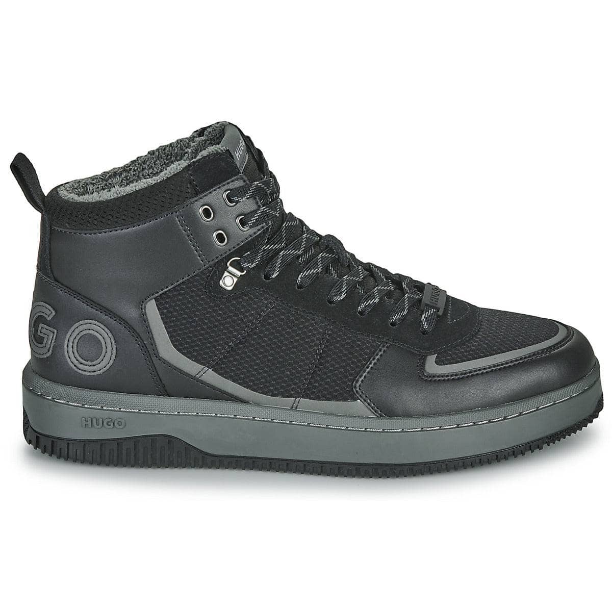 Sneakers alte Uomo HUGO Kilian_Hito_hkmx Nero