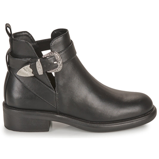 Stivaletti Donna Only ONLBLOOM-5 PU BUCKLE BOOT Nero