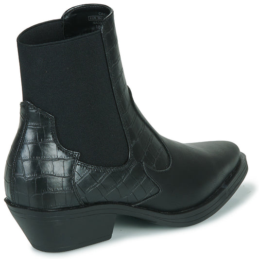 Stivaletti Donna Only  ONLBRONCO-2 SHORT PU COWBOY BOOT  Nero